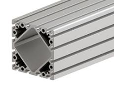 T /  V Slotted Aluminum Extrusion Anodic Oxidation 100 - 200 Series 8 - 100100