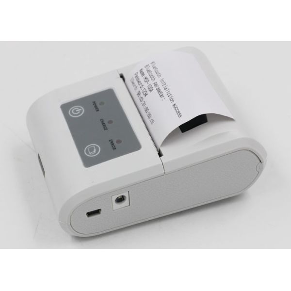 High Speed Bluetooth Thermal Printer , Portable Bluetooth Receipt Printer