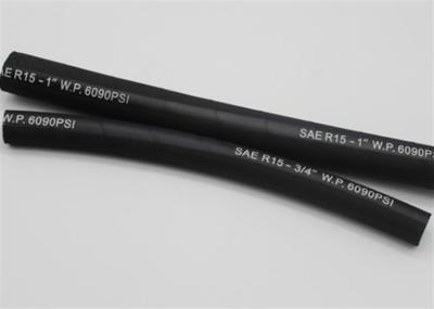 SAE 100 R15 High Pressure Hose , Four or Six High Tensile Wire flexible rubber hose