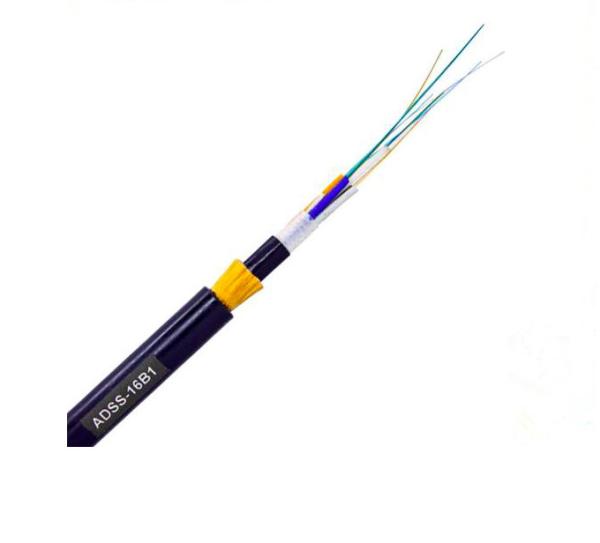 Aerial ADSS Fiber Optic Cable 288 Strand Loose Tube  PE AT
