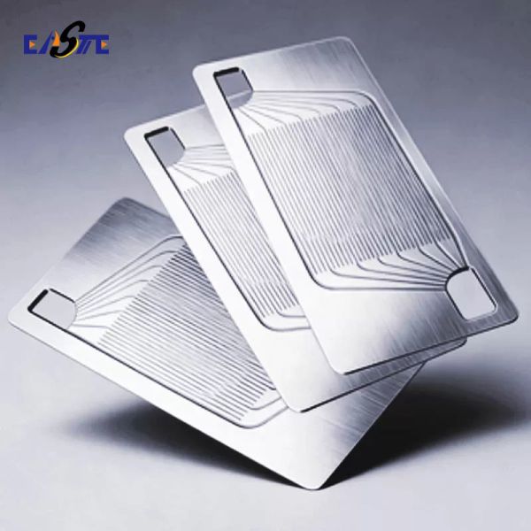 Metal Etched Bipolar Plates with Complex Flow Field Designs for the Japanese Energy Applications
