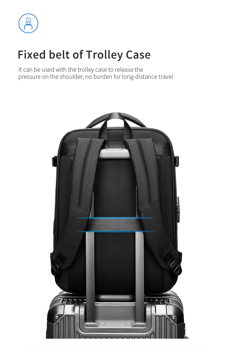 Оксфордская школа противоугонная рюкзак водостойкий ноутбук сухой пакет 20-39 литров