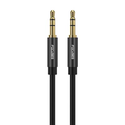 FCC Beveled Stepdown Male To Male Stereo Audio Aux Cable For Cellphone
