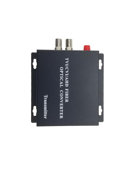 2 Channel Data / Audio / Ethernet I / O Alarm To Fiber 1080p Hd Video Converter Transmit Over Fiber