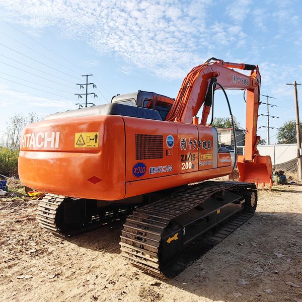 Япония Импортированный экскаватор Средний Hitachi Вторая рука Zx200-3G Гидравлический 20T