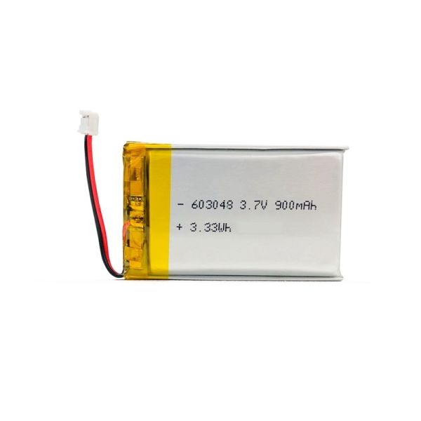 Перезаряжаемые 3,7 блок батарей RoHS полимера лития v 900mah Lipo