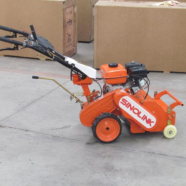 Walk Behind Brush Cutter Mower Belt Drive 400mm Adjustable Stubble Height