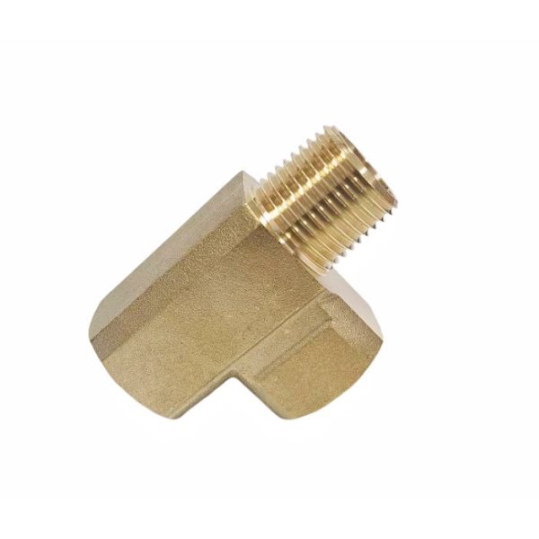 CNC Brass 90 Degree Elbow 1/2 NPT Male 1/2