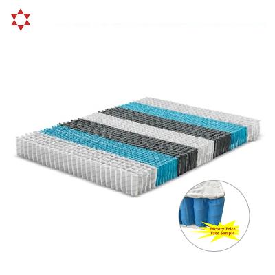 Factory Compressed High Quality 5-7Zone King Size Mattress Pocket Spring Unit Coil Net