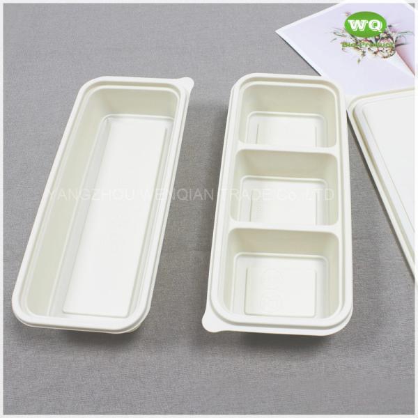 Disposable Corn Starch Condiment Dispenser-Sustainable Food packaging Container.Biodegradable Disposable Use Food Box