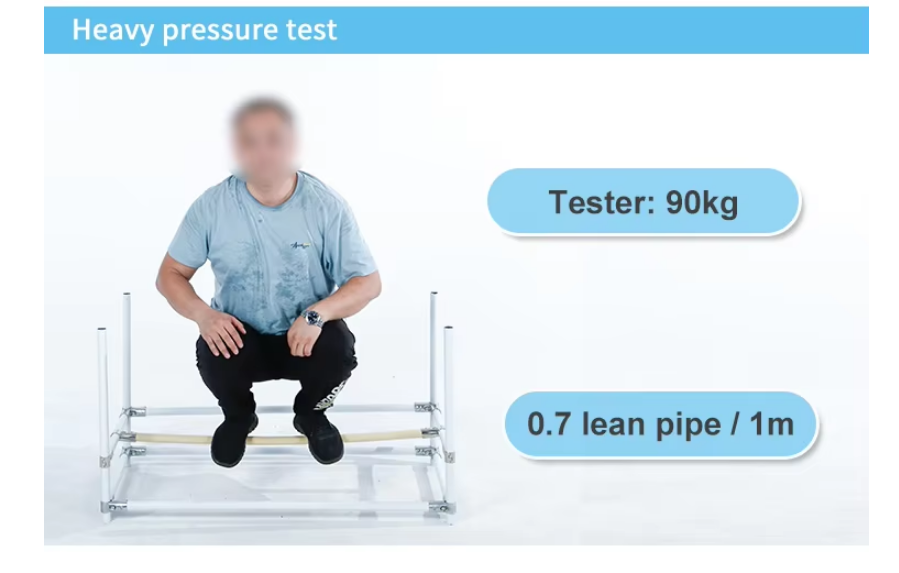 Steel Plastic Composite Plated Lean Pipe For Heavy Duty Rack Work Bench Hand Trolley Assembly With Anti-Corrosion Features