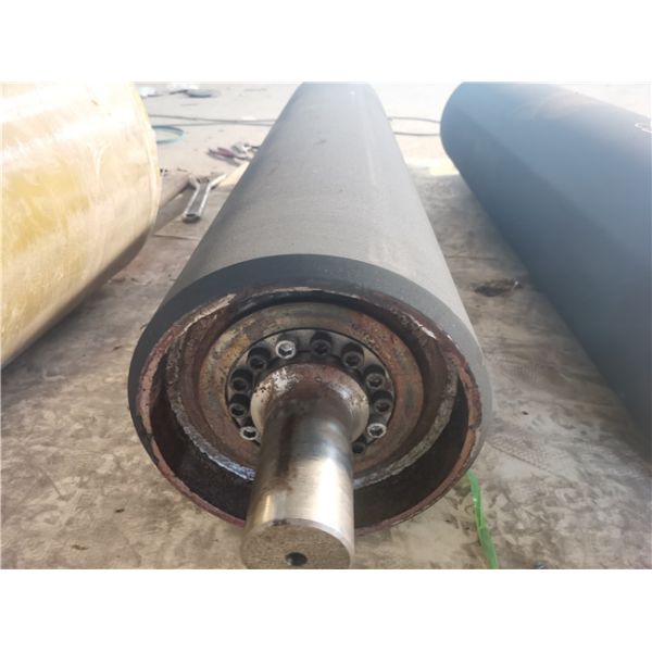 Self Cleaning 1000T/H Rubber Lagging Pulley For Chemical Plant