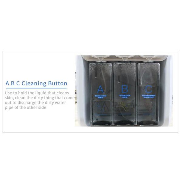 Small Size Hydrafacial Machine / Water Diamond Dermabrasion Aqua Facial Machine