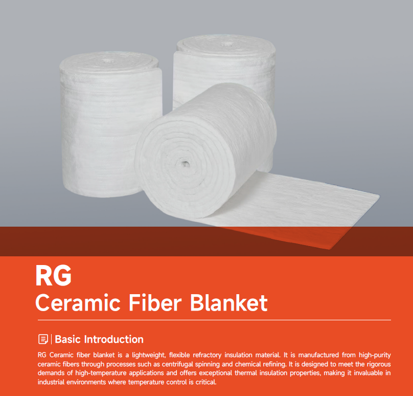 Industrial Ceramic Fire Blanket Insulation High Temp 160 kg/m3 ODM