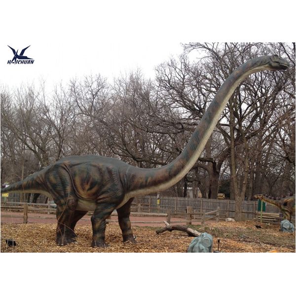 Large Outdoor Dinosaur Garden Ornaments With Silicon Rubber Durable 200-800W