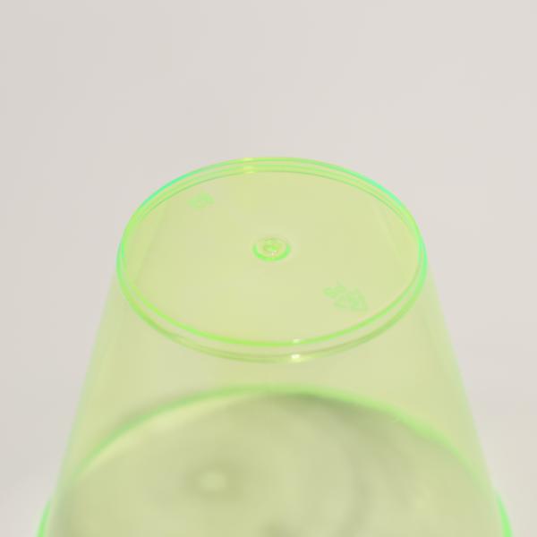 Customized Clear Round PS Plastic Cups with Logo for Beverages