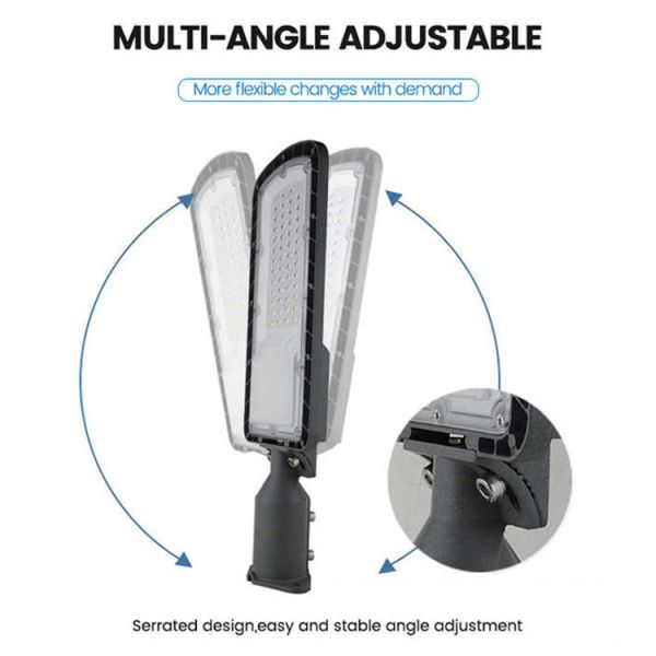 AC85-265V Input Voltage 50W 100W 150W 200w Led Street Light with CE Certification