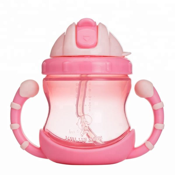 Promotion à l'épreuve des fuites Baby Sippy Cup pour bébé de 6 mois
