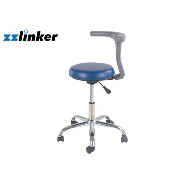 Medical Ergonomic Dental Assistant Stool , Operator Dental Hygiene Stools Metal