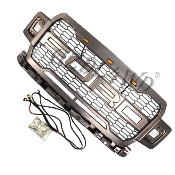 A malha conduzida da grade da parte dianteira do Abs das luzes para 2019 recolhimentos de Ford f150 2018 Offload