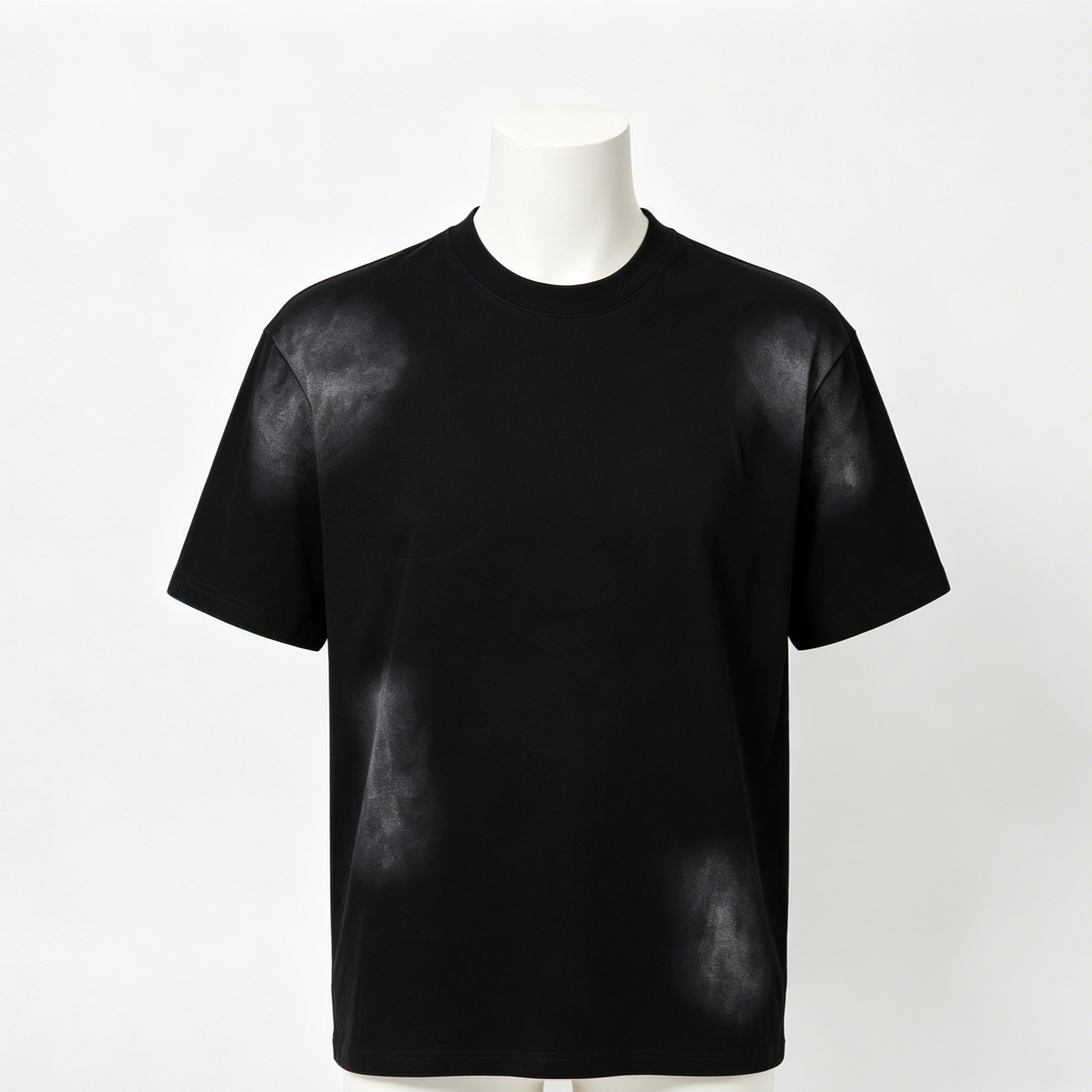 Bleach Splash Oversized Streetwear Tee 250GSM - 300GSM Vintage Oversized Tee Blank