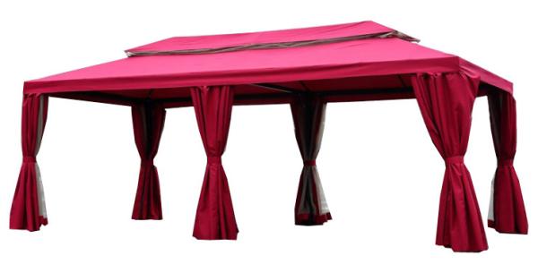 Beautiful Wedding Event Tents , Economic Red Marquee Party Wedding Tent