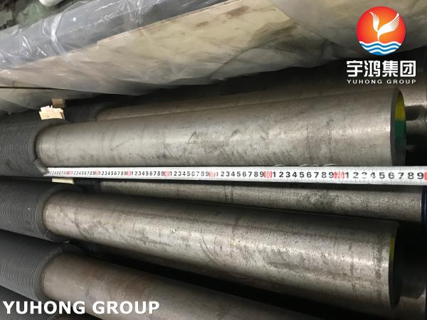 0.8-3mm Fin Wall Thickness ASTM A213 T9 Solid Finned Tube For Furnaces And Superheaters