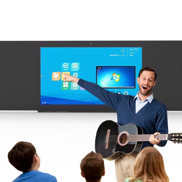 86 Inch 4K Ultra HD Smart Digital Blackboard with Dual System Android And Windows for Interactive Classroom Teaching