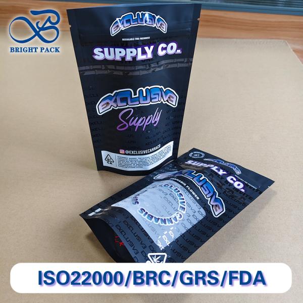 Certified Child Proof Zipper Bags For Pharmaceuticals Packaging, Featuring Greaseproof And Custom Printing.