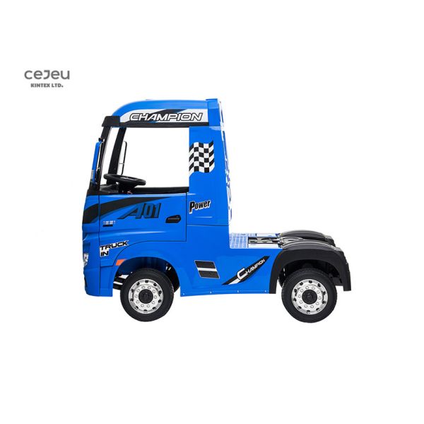 Езда Actros Benz Мерседес детей белая на тележке может добавить трейлер