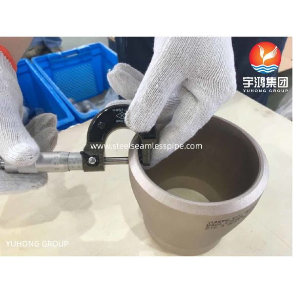 Локоть редуктора штуцеров трубы SB122 стали сварного соединения встык B122/B466 ASTM SB466