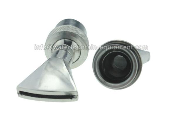 Direction Adjustable Flat Fan Spray Nozzle , Sector DN40 High Pressure Spray Nozzle