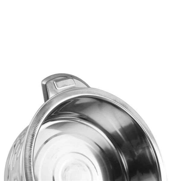 Double wall 3pcs cooking stock pot quality food cookware soup pot