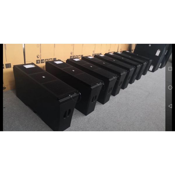 75° Horizontal 3 Inch 2 Way Line Array Loudspeaker For Club
