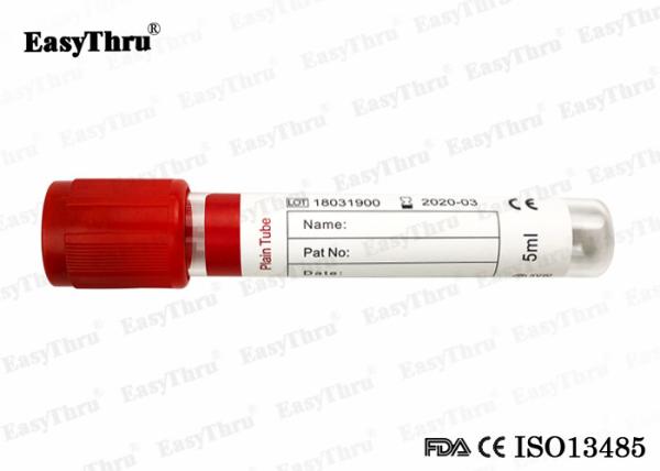Odorless Vacuum Serum Separator Tube Blood Sample Multiscene