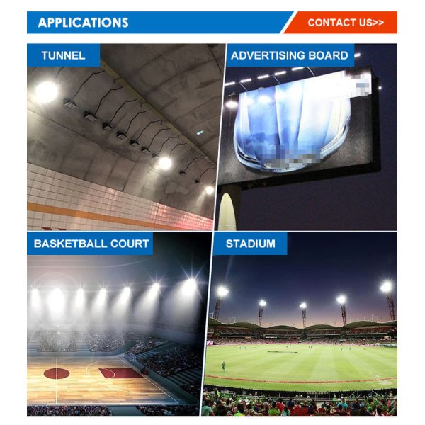 50w-600w Внешний светодиодный модульный светодиод IP65