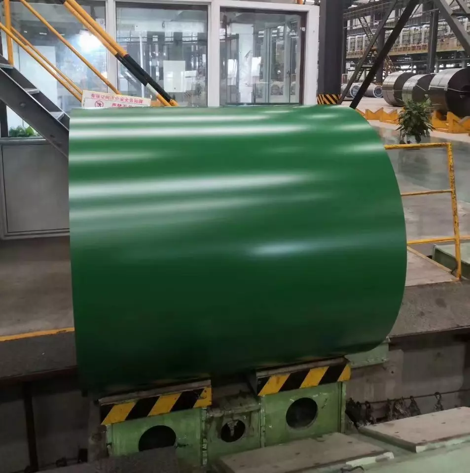 Покрынная цветом препайнтед стальная катушка 0.12мм-20мм Тхиннесс катушки Дкс52Д+З Дкс53Д+З ДК51Д+З ППГИ стальная