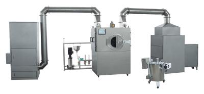 2.2KW Motor Power Automatic Film Coating Machine Custom Air Source Stable