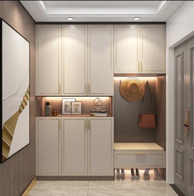 3D design diagram Shoes Cabinet  For Living Room Display Cabinet
