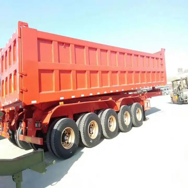 Customization Low Bed Truck Semi Trailer for Trucks Spare Parts