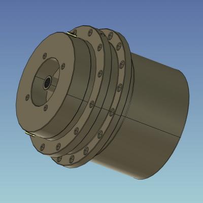 Motor de guincho de engrenagem planetária de 4500Nm GFT005W