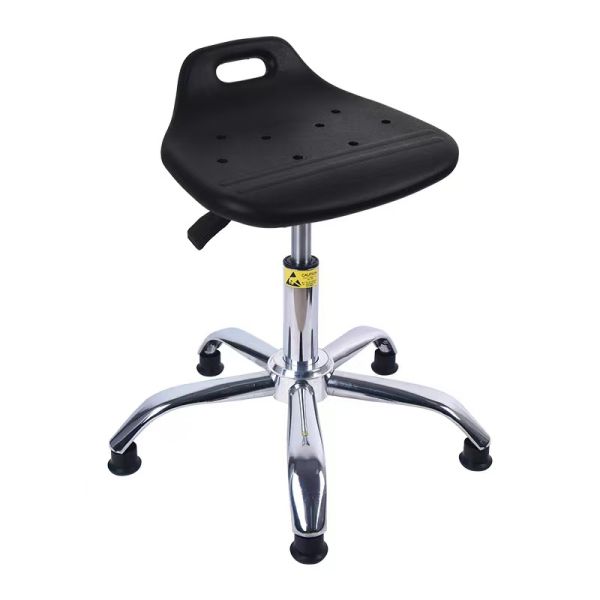 Office ESD Anti Static Lab Chair PU Leather Industrial Lab Furniture
