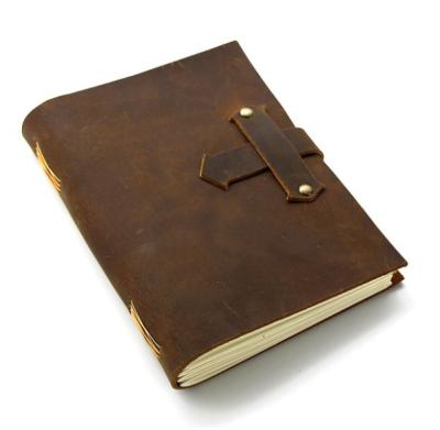 Blank Travel Journal Notebook Size 14.5 * 19cm Inner Printing Lined Embossed Logo