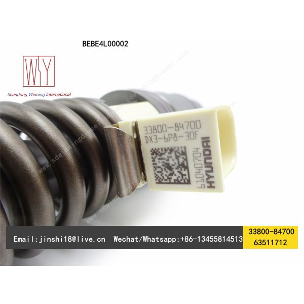 HYUNDAI GENUINE AND NEW DIESEL FUEL UNIT INJECTOR 33800-84700, 63511712, BEBE4L00002