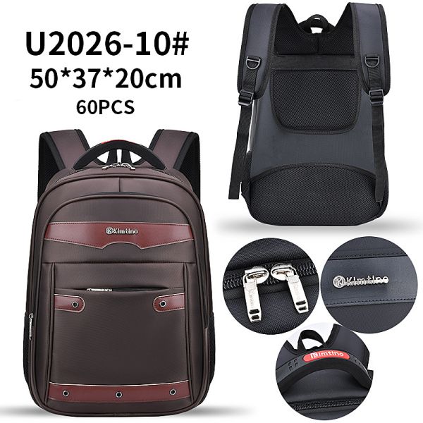 Men Waterproof Business Casual Backpack Nylon Large Capacity
