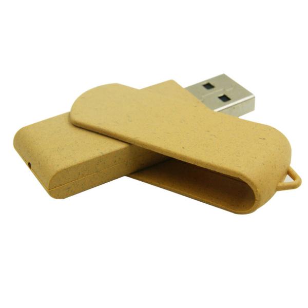Eco Friendly Biodegradable PLA Material USB flash Drive 128Gb Pen drive