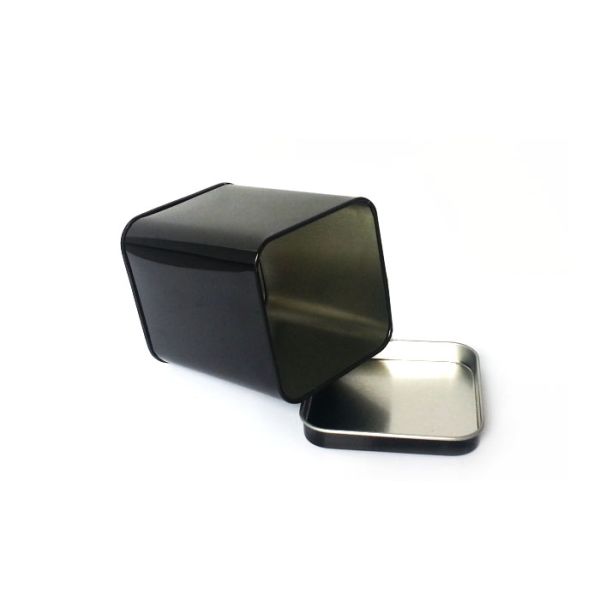 O costume 100g afrouxa as latas de lata 67x67x108 do chá verde milímetro para a promoção do presente