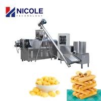 Machine de casse-croûte de maïs soufflée par métier industriel d'extrusion de solides solubles 304 pour faire de divers casse-croûte