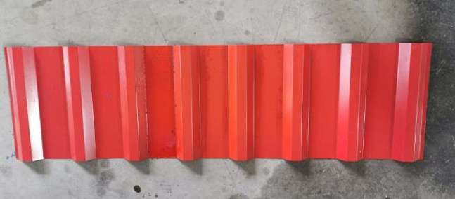 Wall Panel Steel Roll Forming Machine Cr 12 Mov Cutting Blade Material