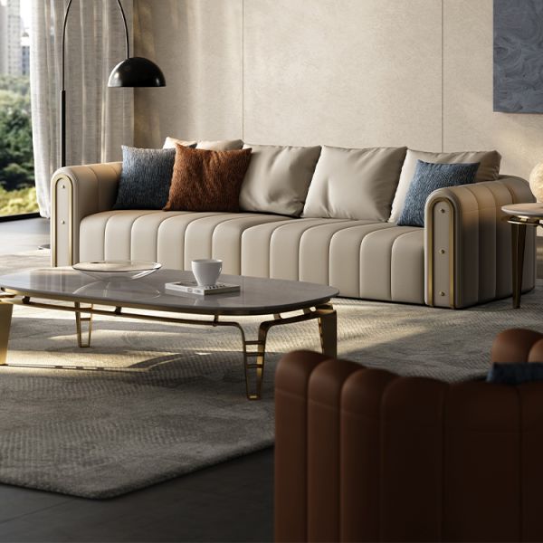 Living Room Furniture Living Room Sofa Bed Set Home Furniture Modern Leather Couches Sectional Sofa